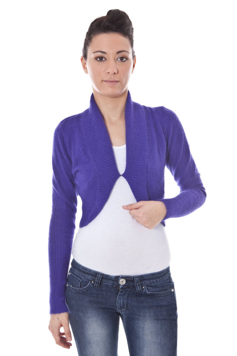 Datch Coprispalle Maniche Lunghe Donna Viola