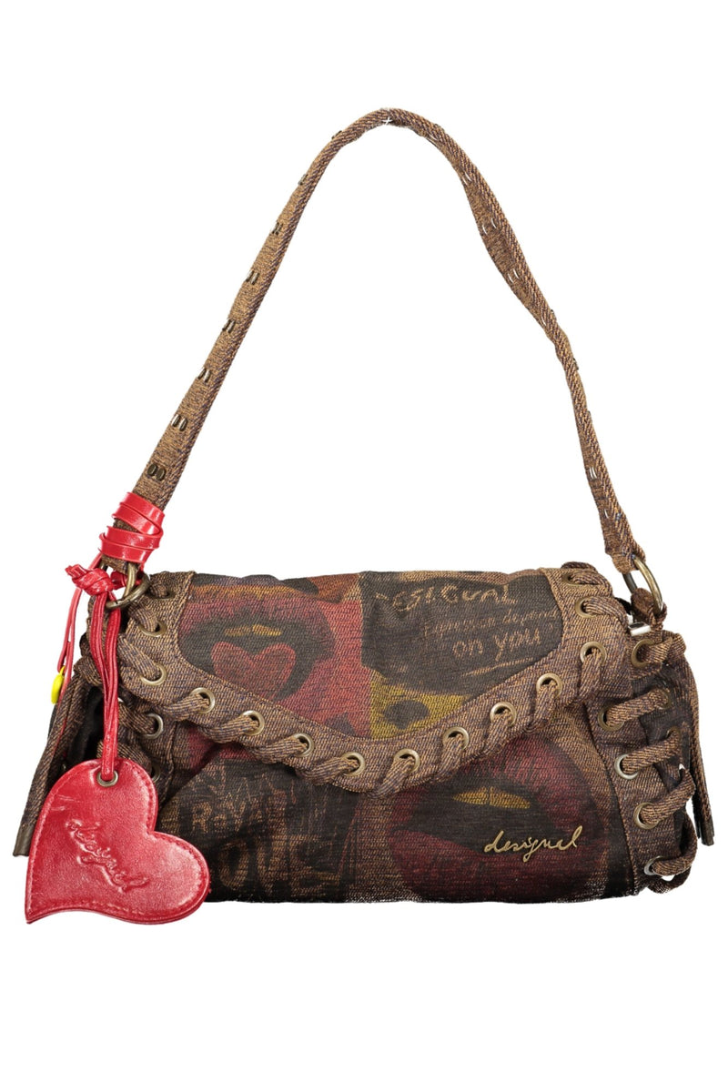 Desigual Borsa Donna Marrone