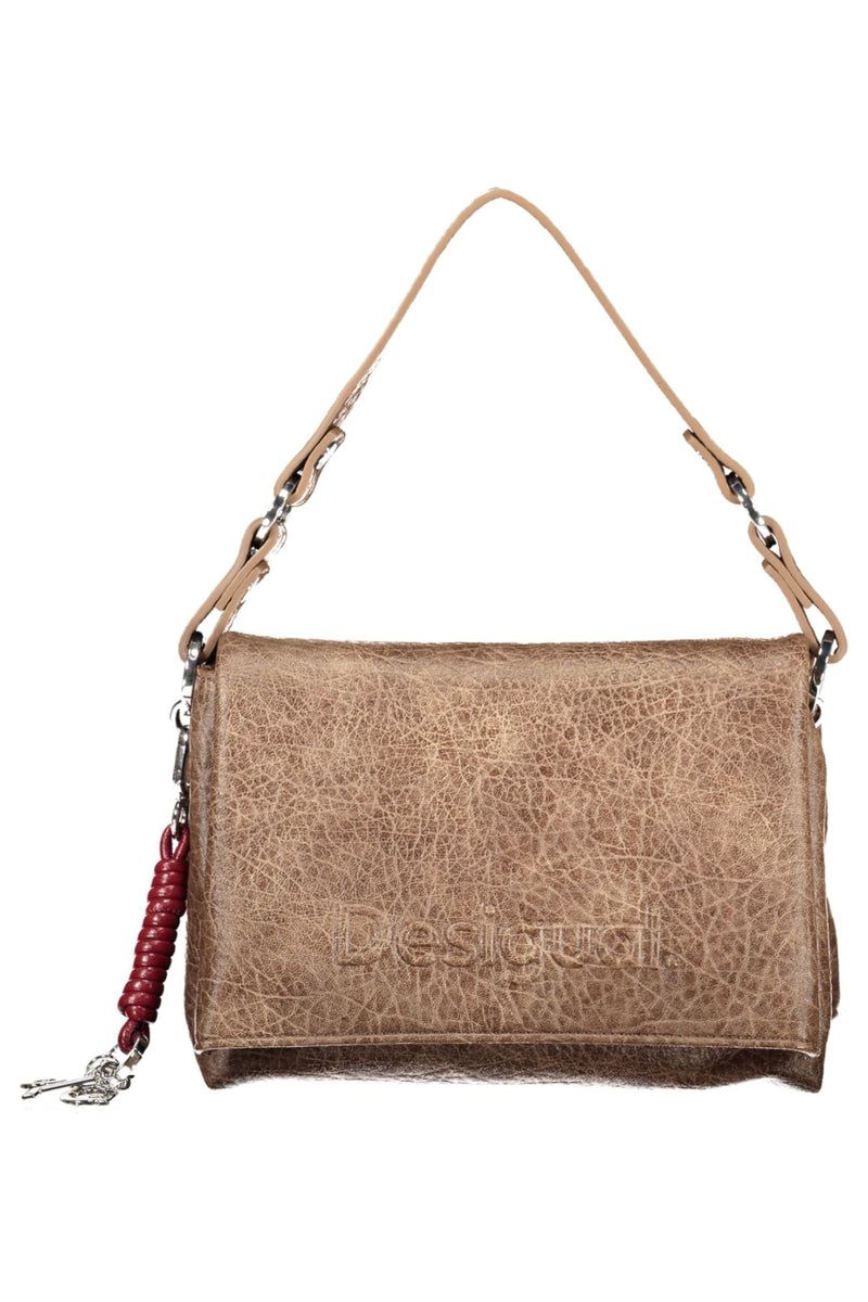 Desigual Borsa Donna Marrone