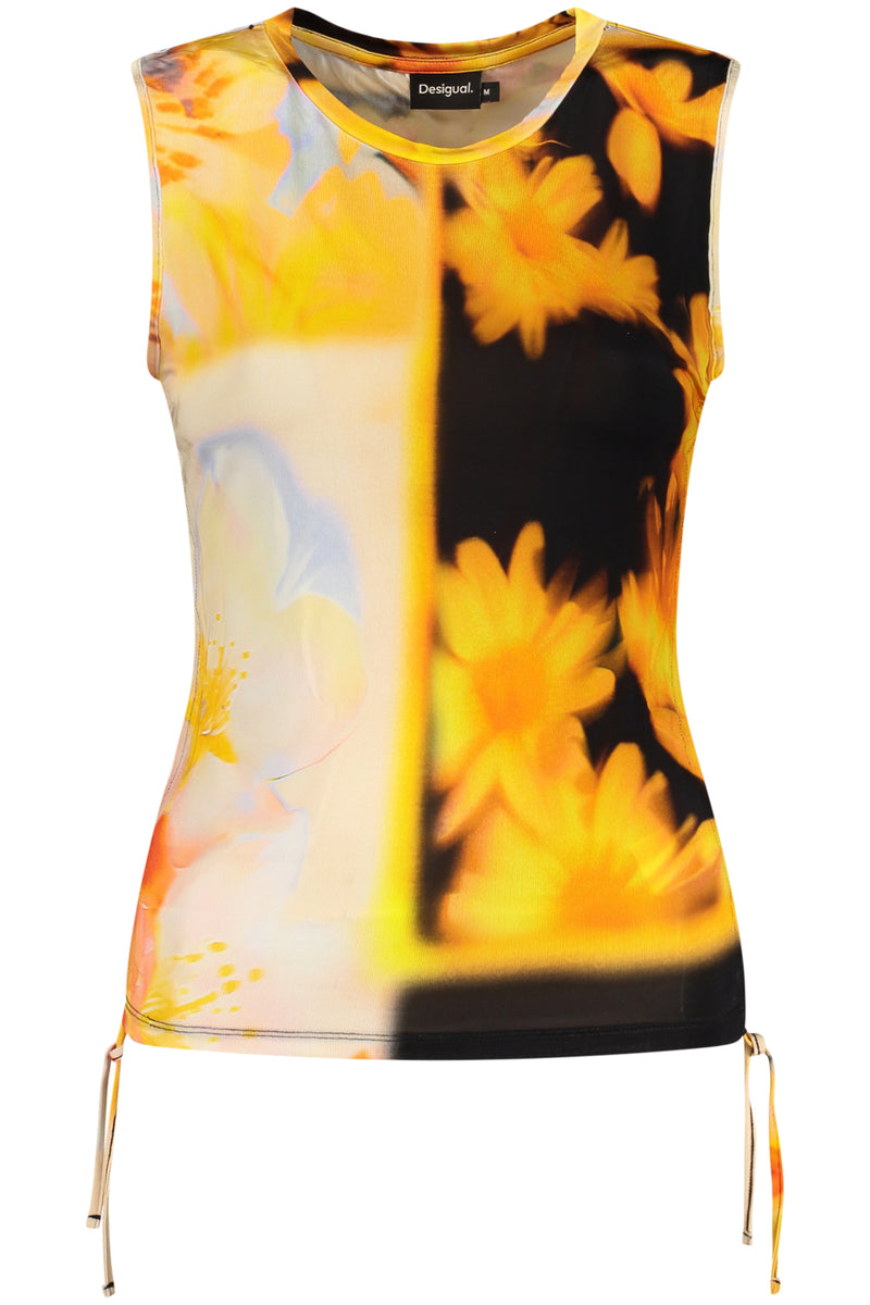 Desigual Canotta Donna Arancio
