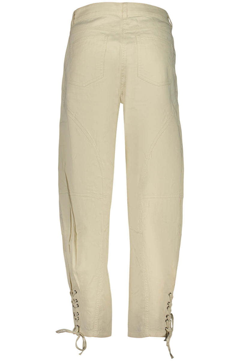 Desigual Pantalone Donna Beige