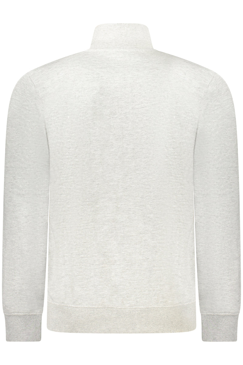Ellesse Felpa Con Zip Uomo Grigio