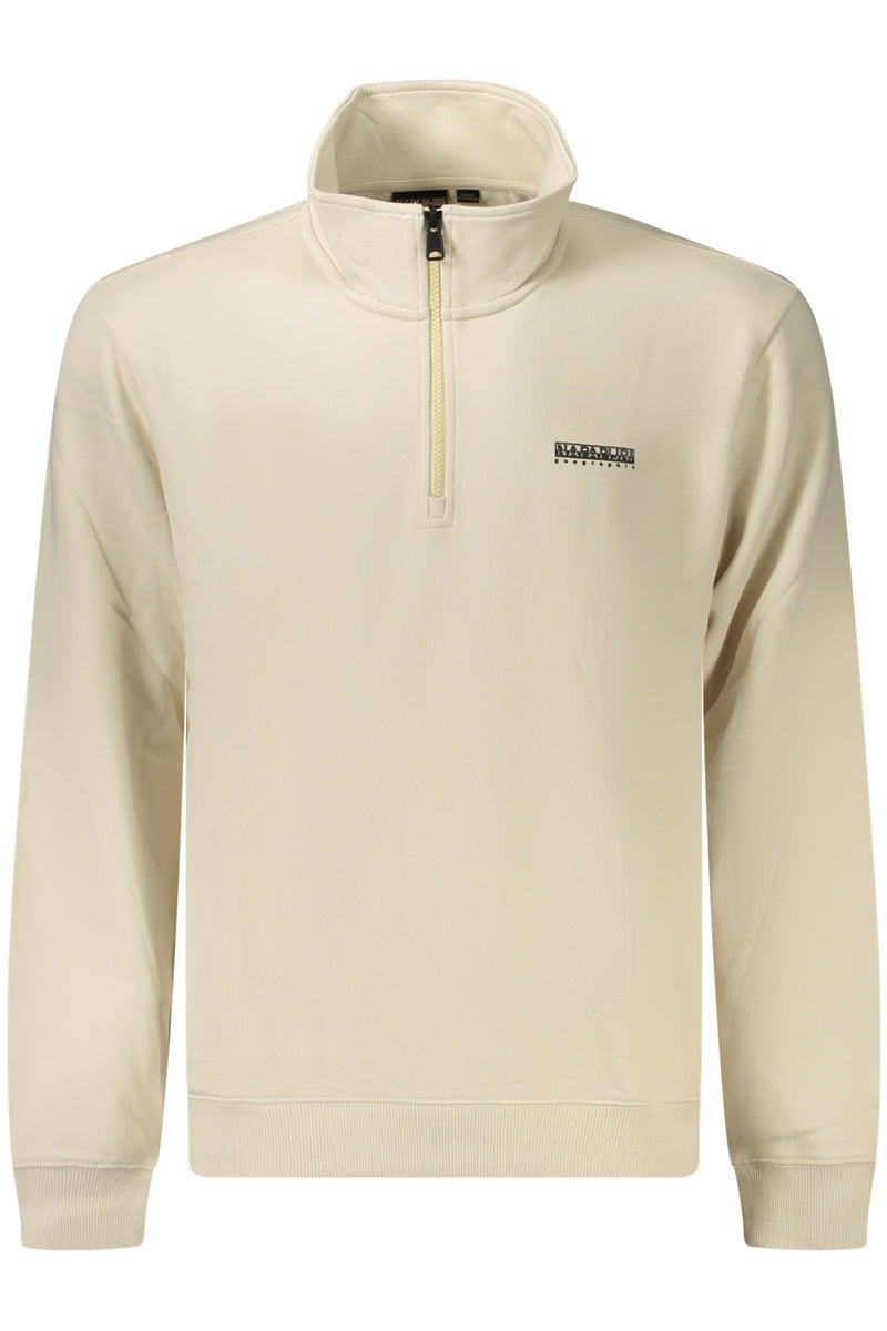 Napapijri Felpa Senza Zip Uomo Beige