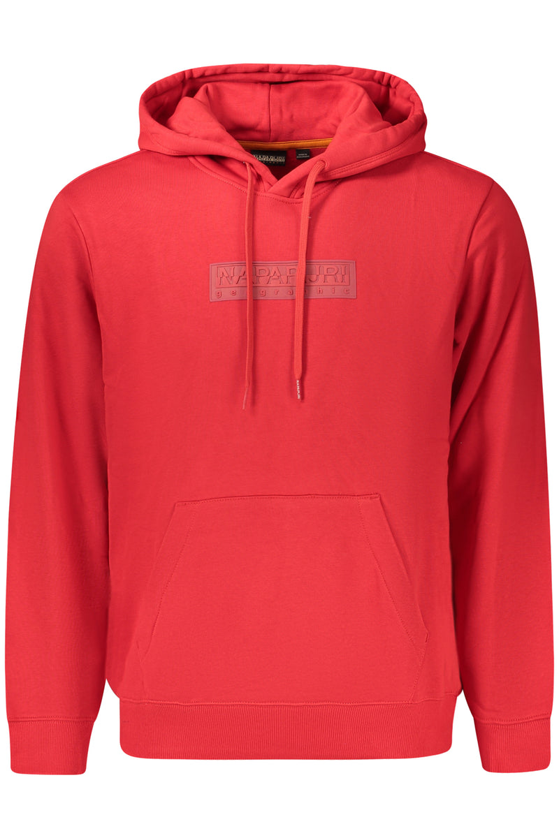 Napapijri Felpa Senza Zip Uomo Rosso
