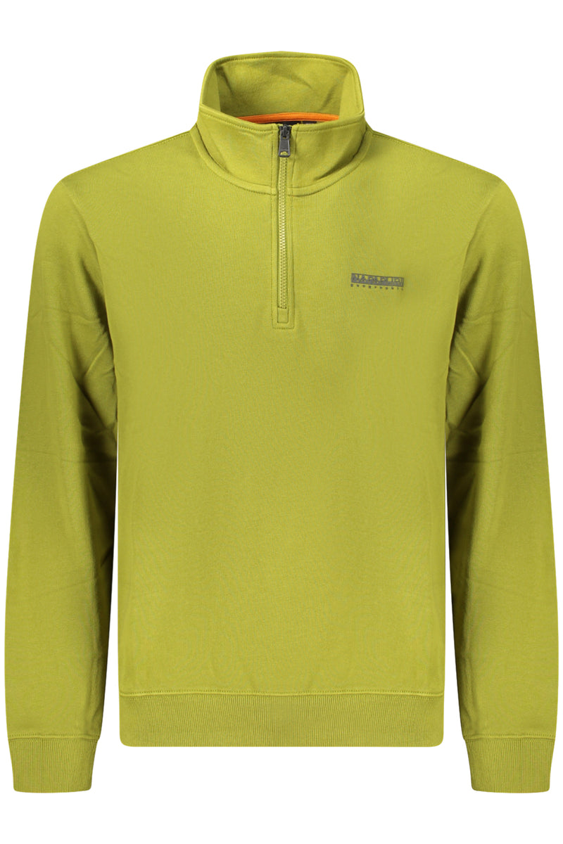 Napapijri Felpa Senza Zip Uomo Verde