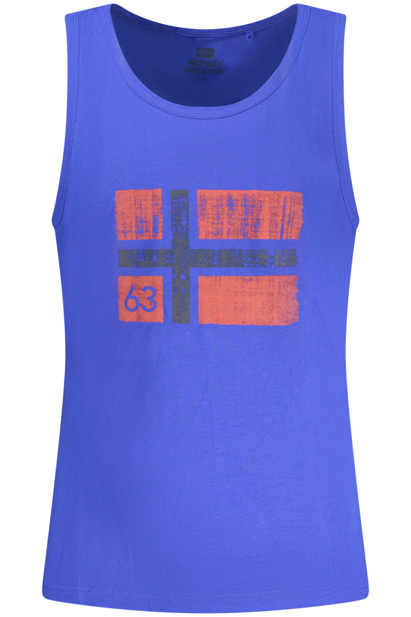 Norway 1963 Canotta Uomo Blu