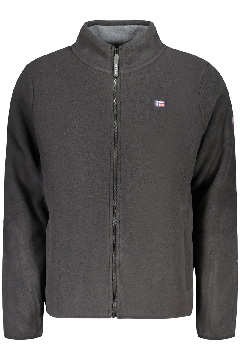 Norway 1963 Felpa Con Zip Uomo Nero