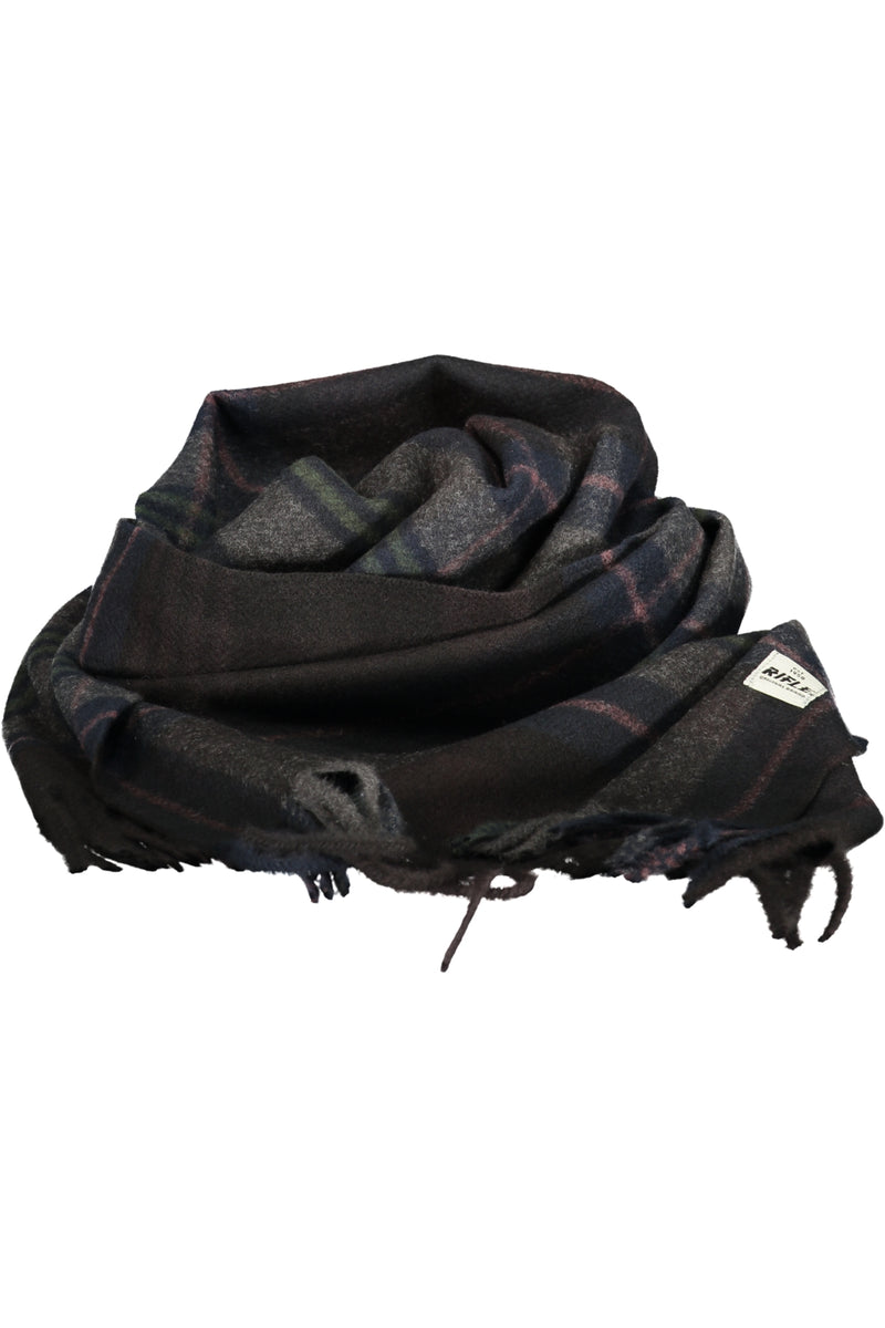 Rifle Sciarpa Uomo Nero
