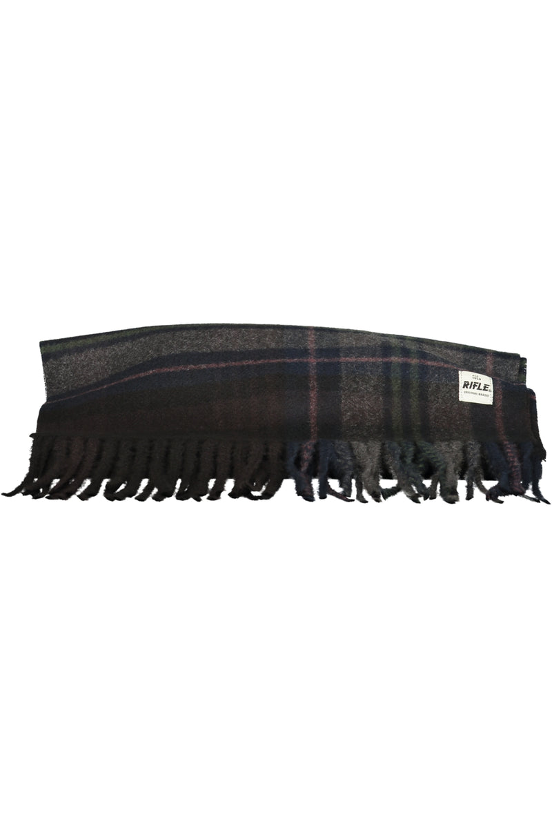 Rifle Sciarpa Uomo Nero