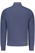 Accademia Militare Felpa Con Zip Uomo Blu