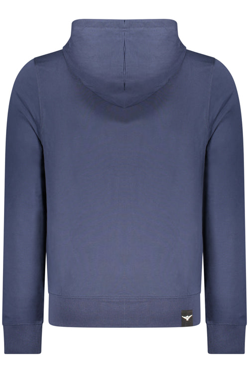 Accademia Militare Felpa Con Zip Uomo Blu