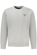 Accademia Militare Felpa Senza Zip Uomo Grigio