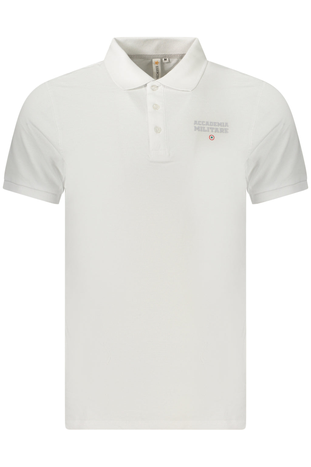Accademia Militare Polo Maniche Corte Uomo Bianco