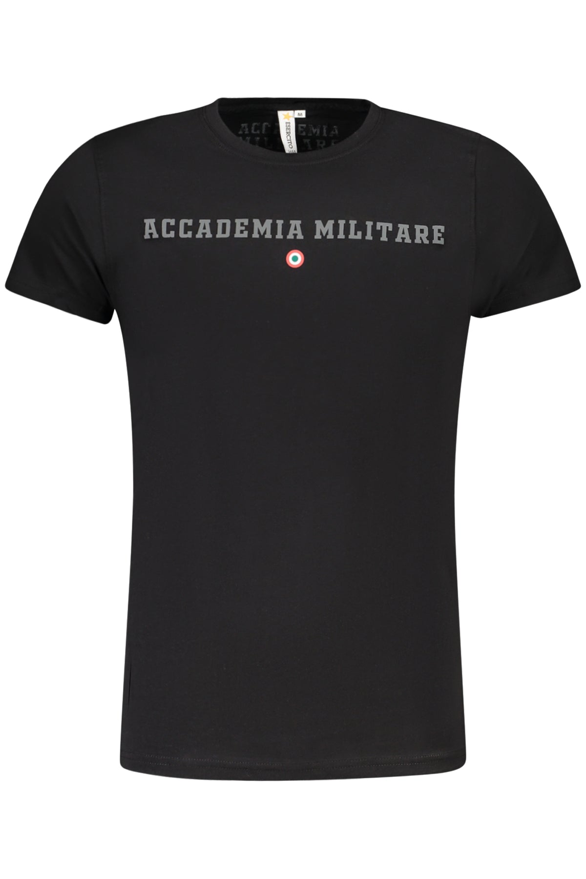 Accademia Militare T-Shirt Maniche Corte Uomo Nero