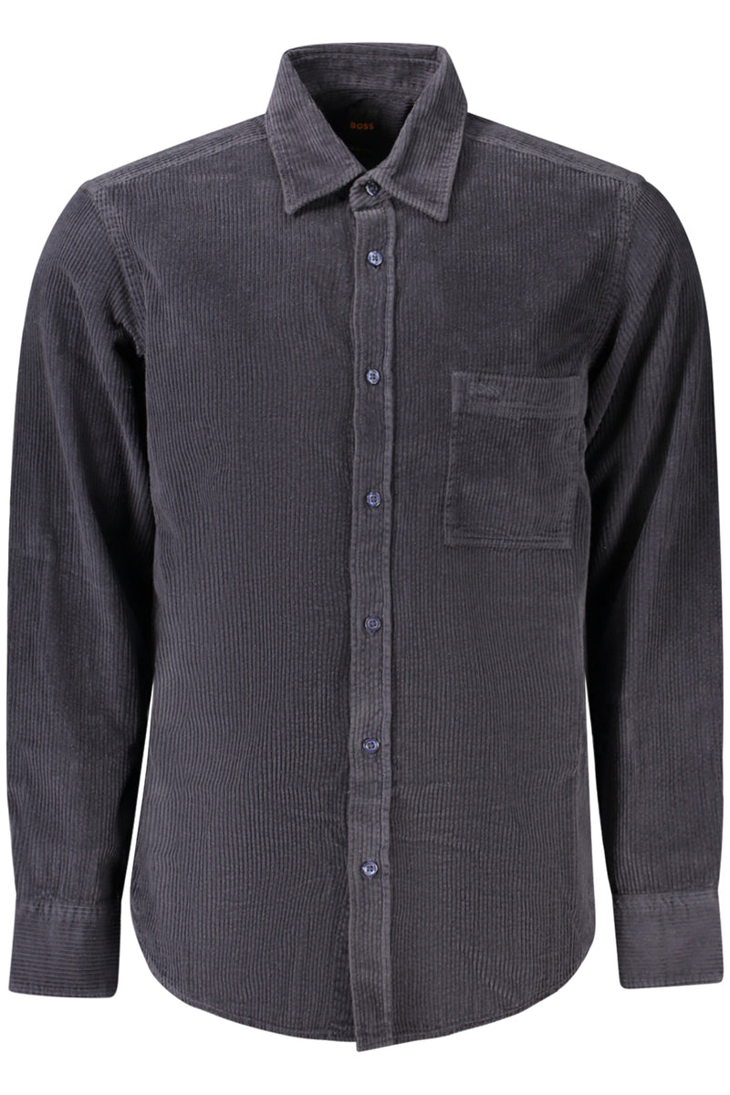 Boss Camicia Maniche Lunghe Uomo Blu