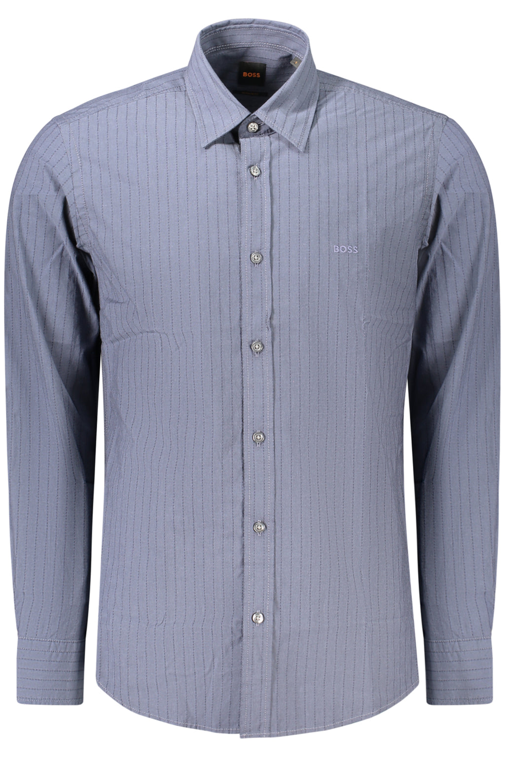 Boss Camicia Maniche Lunghe Uomo Blu