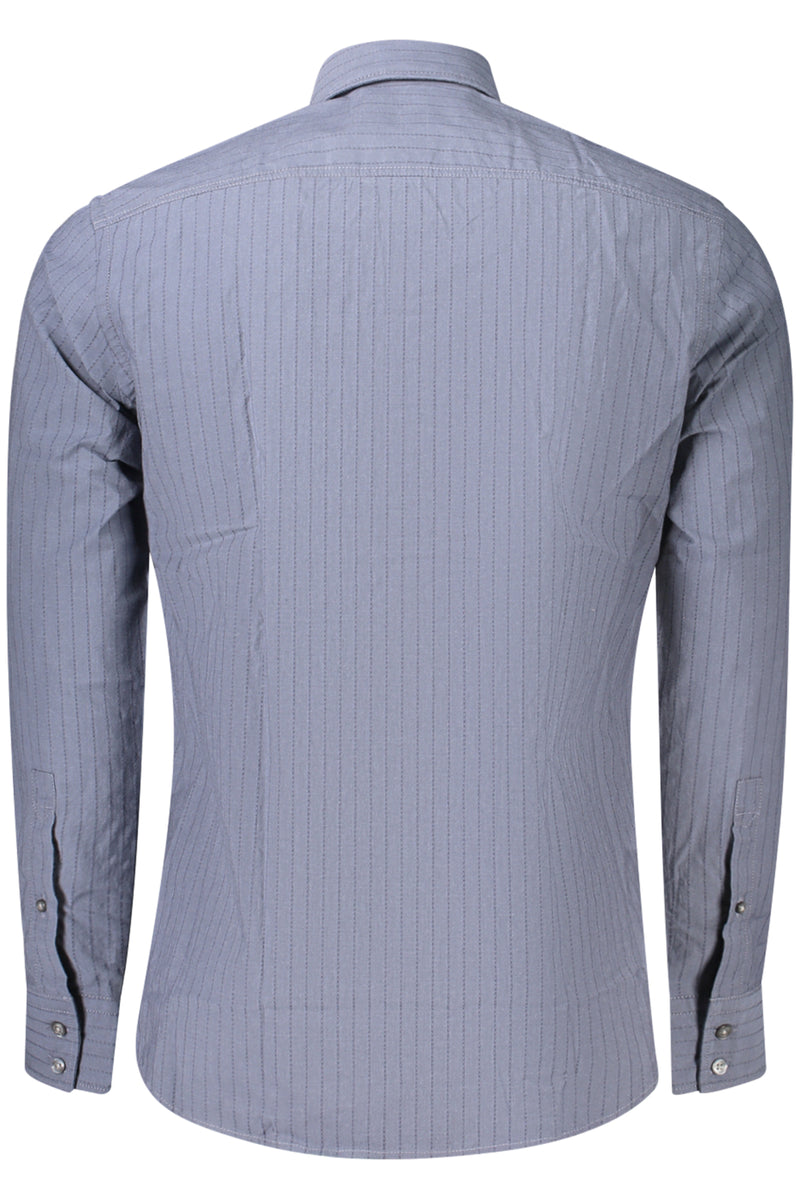 Boss Camicia Maniche Lunghe Uomo Blu