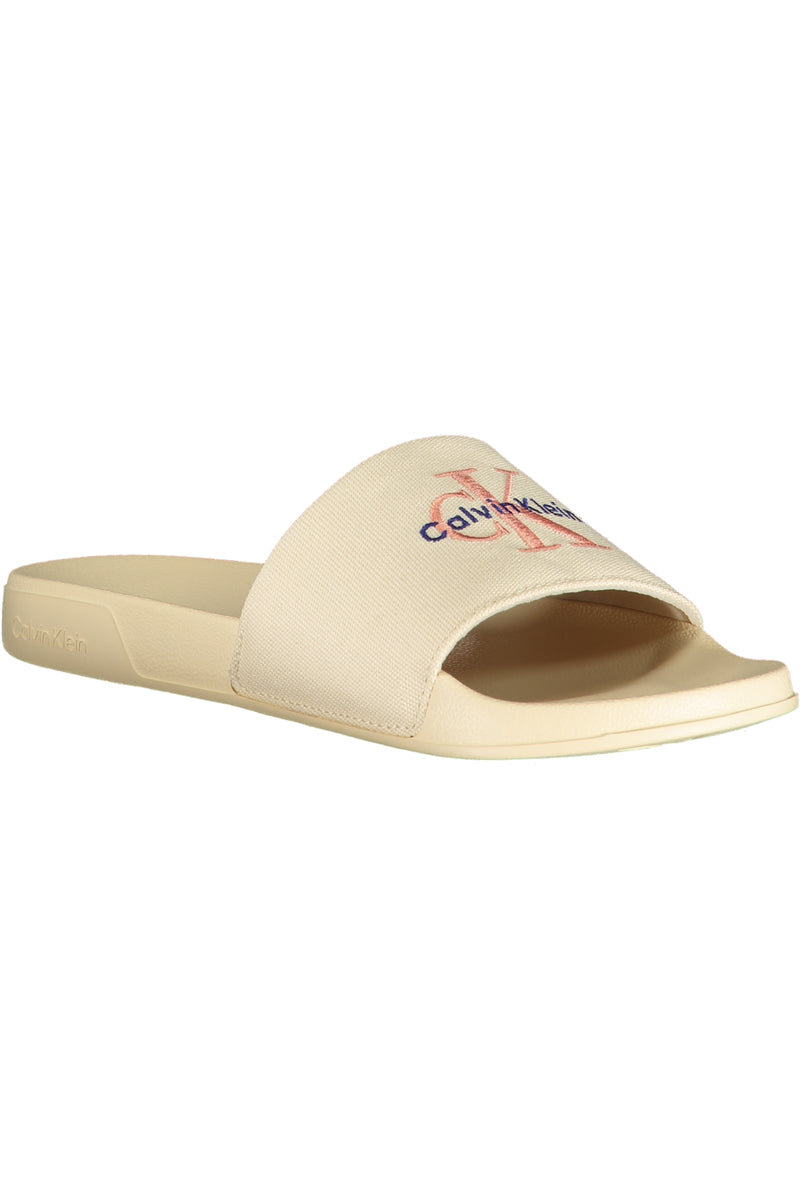 Calvin Klein Calzatura Ciabatta Donna Beige