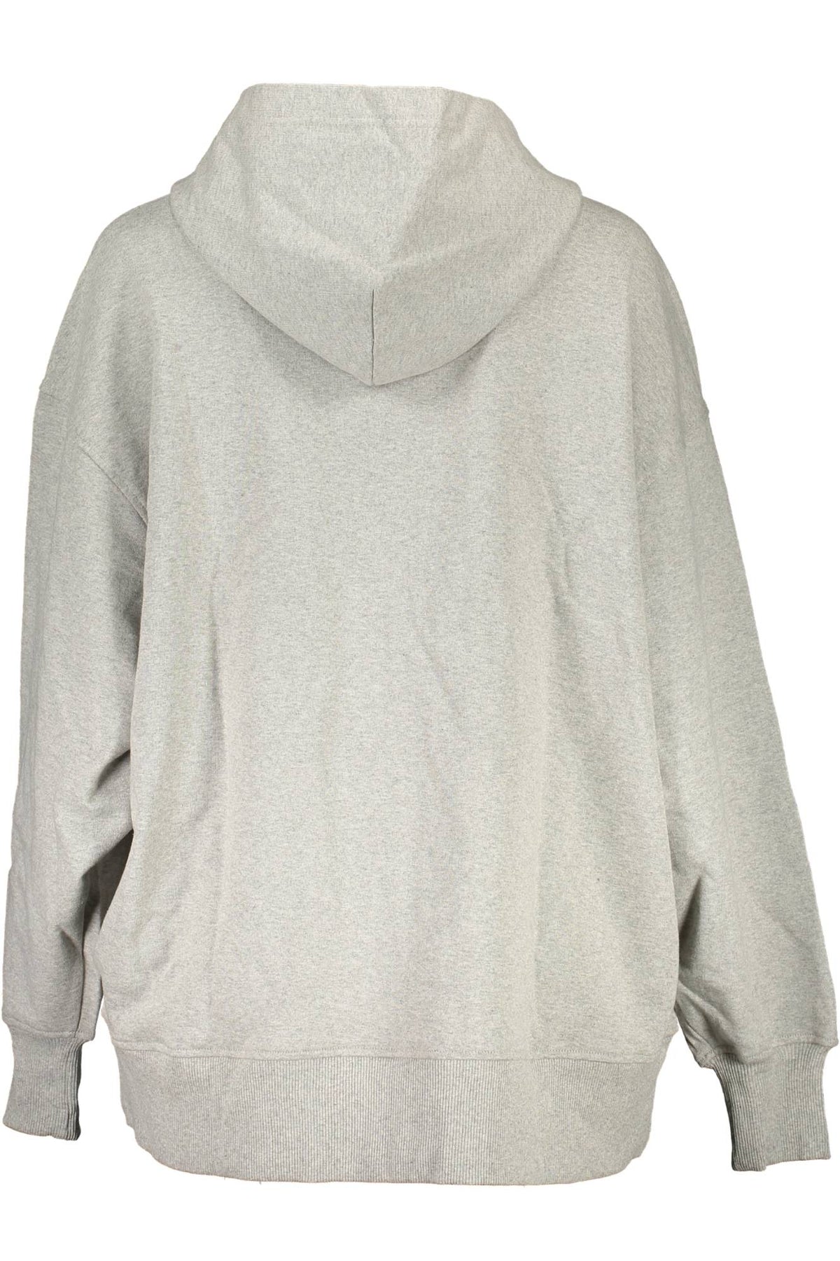 Calvin Klein Felpa Con Zip Donna Grigio