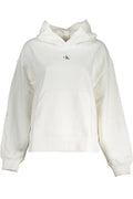Calvin Klein Felpa Senza Zip Donna Bianco
