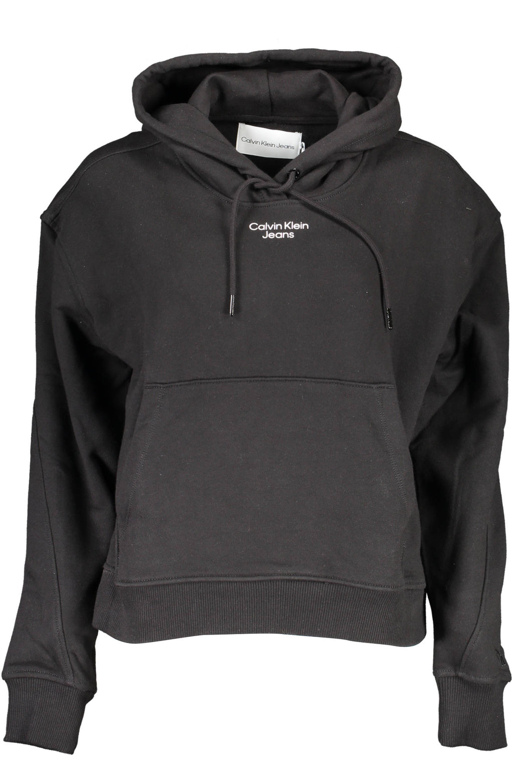 Calvin Klein Felpa Senza Zip Donna Nero