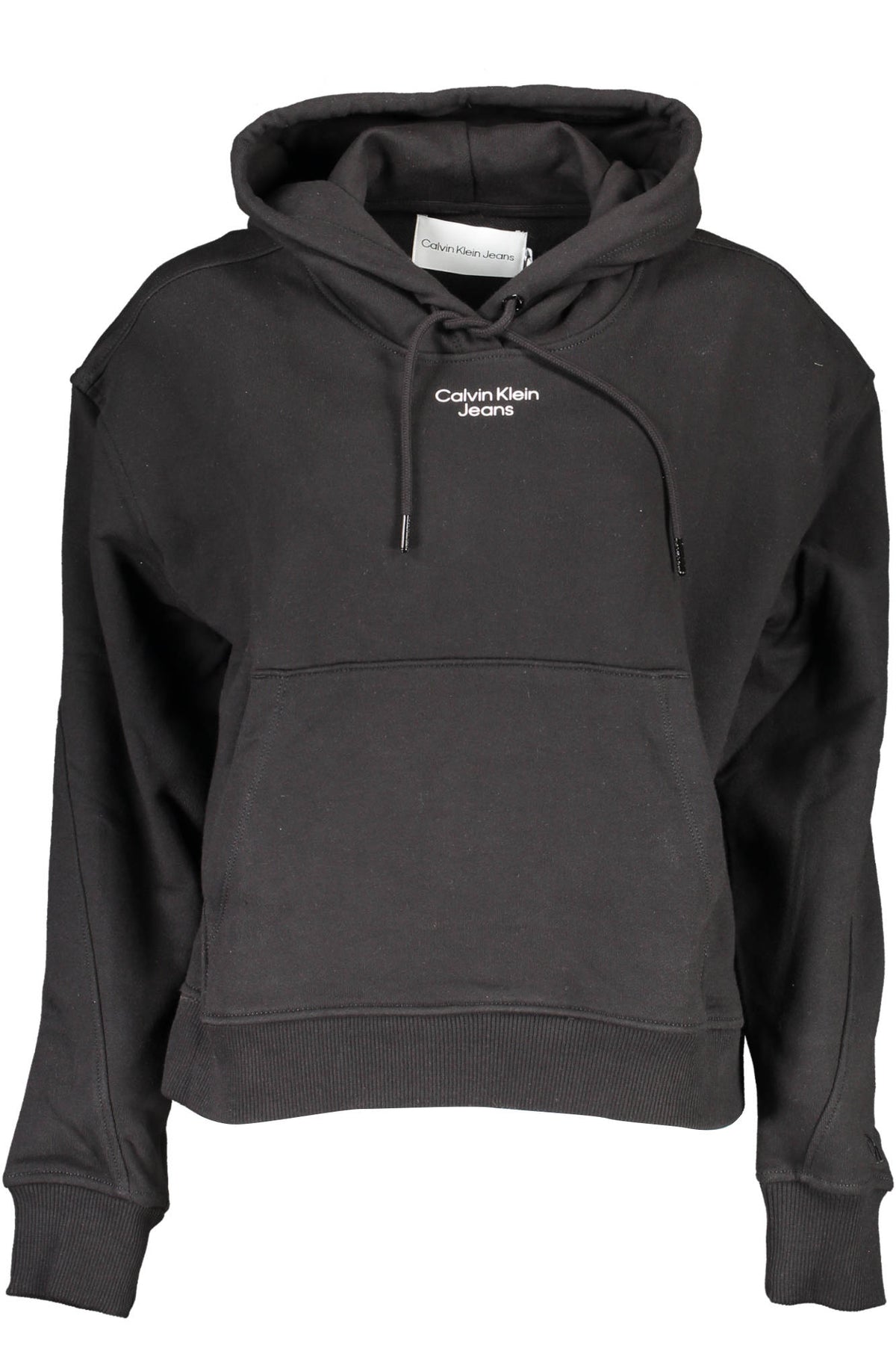 Calvin Klein Felpa Senza Zip Donna Nero