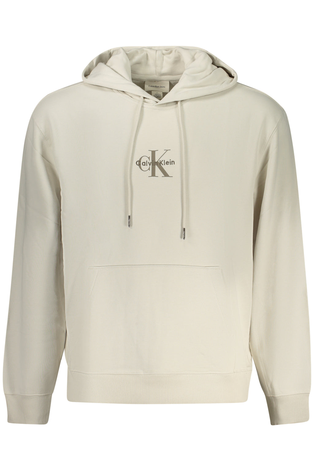 Calvin Klein Felpa Senza Zip Uomo Beige
