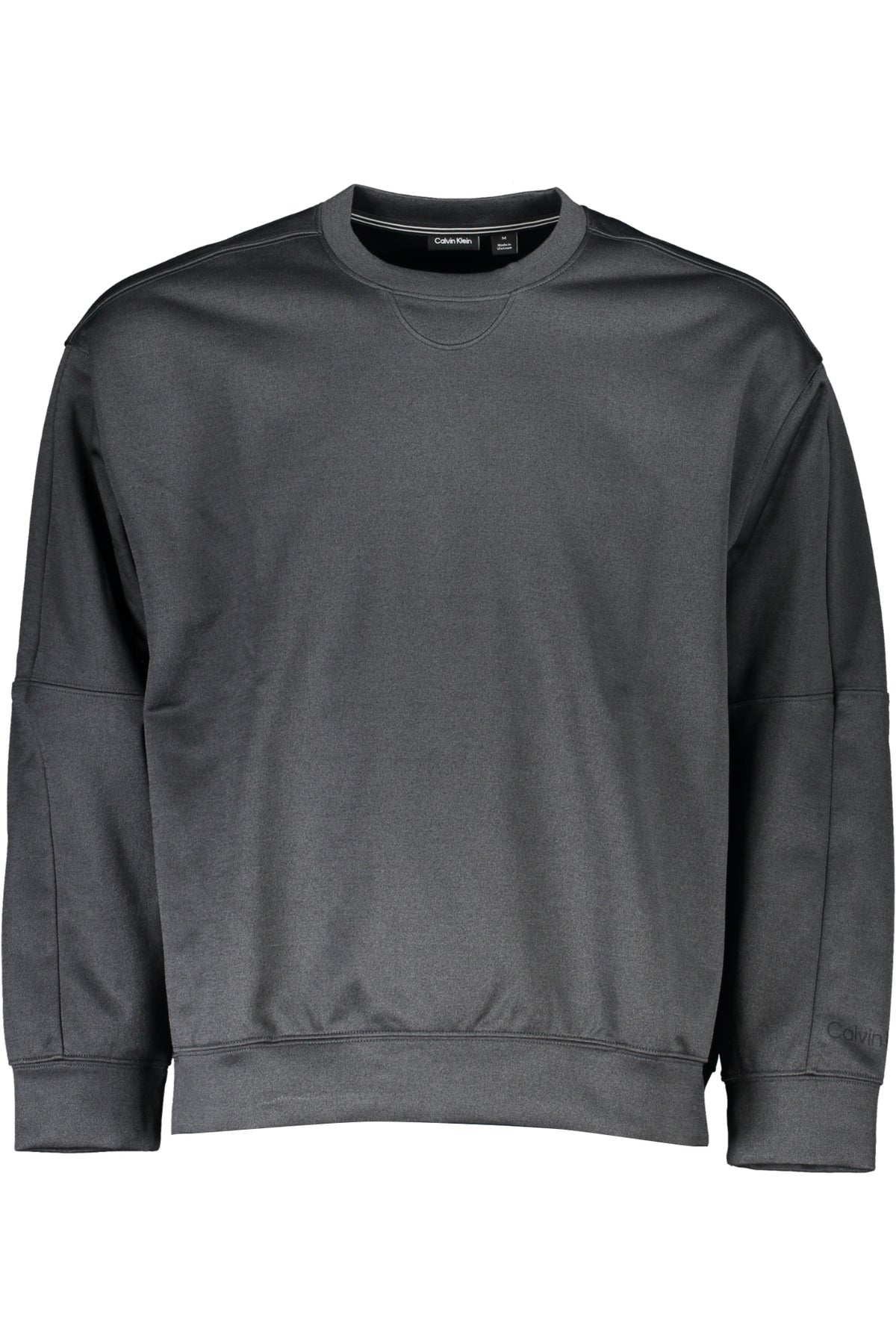Calvin Klein Felpa Senza Zip Uomo Nero