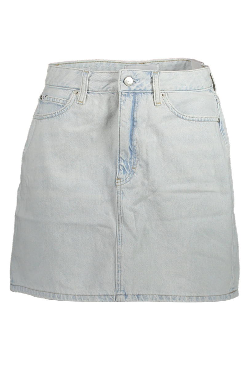 Calvin Klein Gonna Corta Donna Azzurro