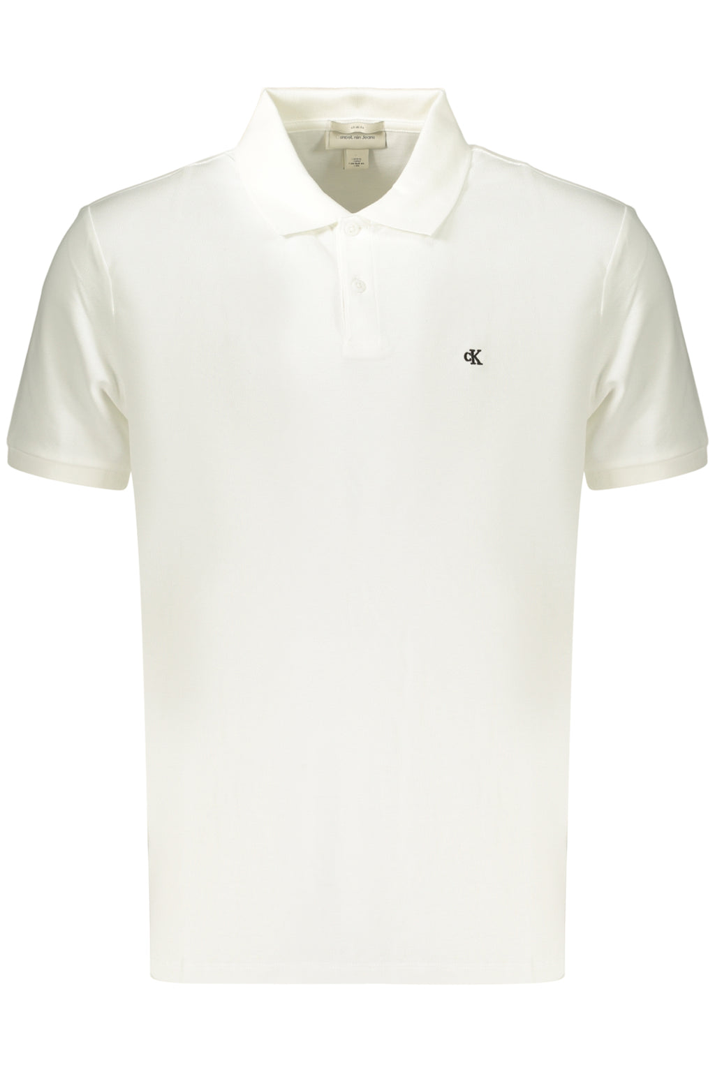 Calvin Klein Polo Maniche Corte Uomo Bianco
