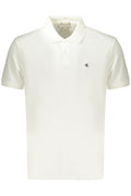 Calvin Klein Polo Maniche Corte Uomo Bianco