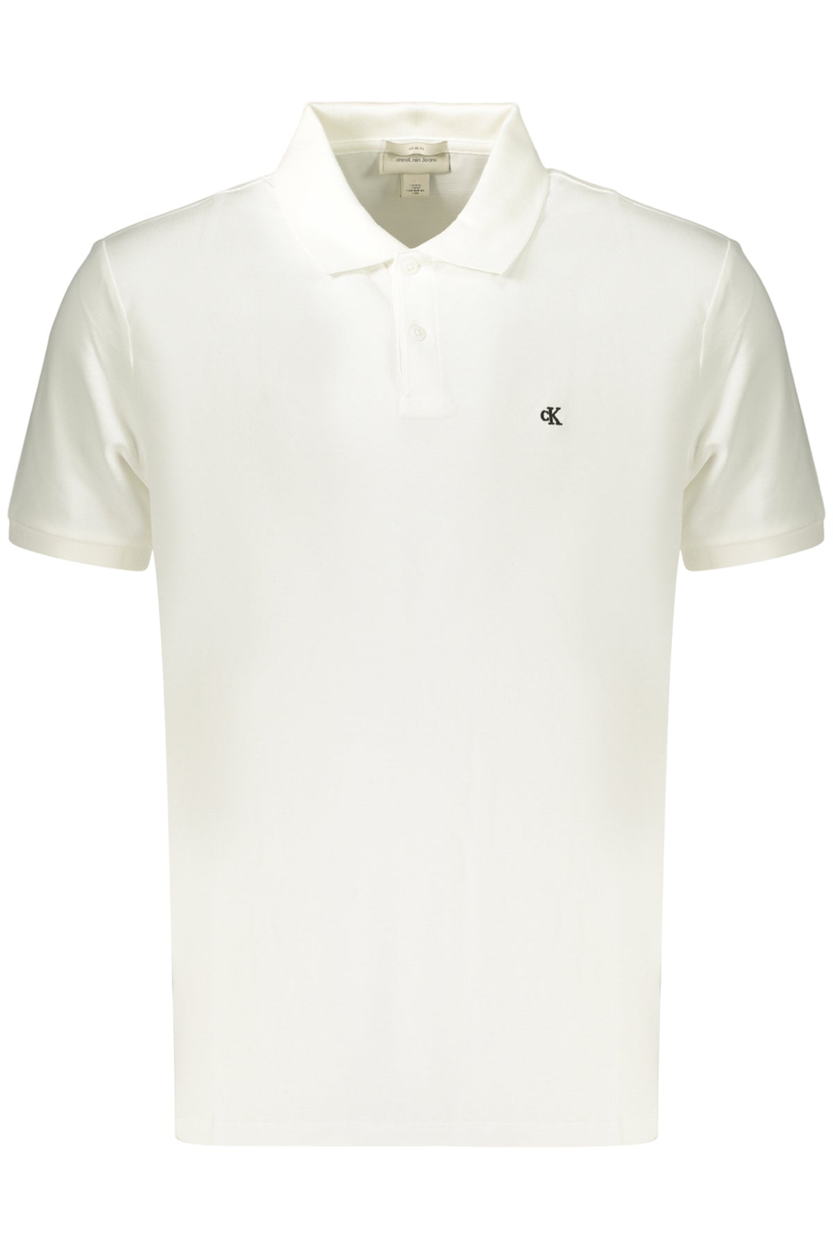 Calvin Klein Polo Maniche Corte Uomo Bianco