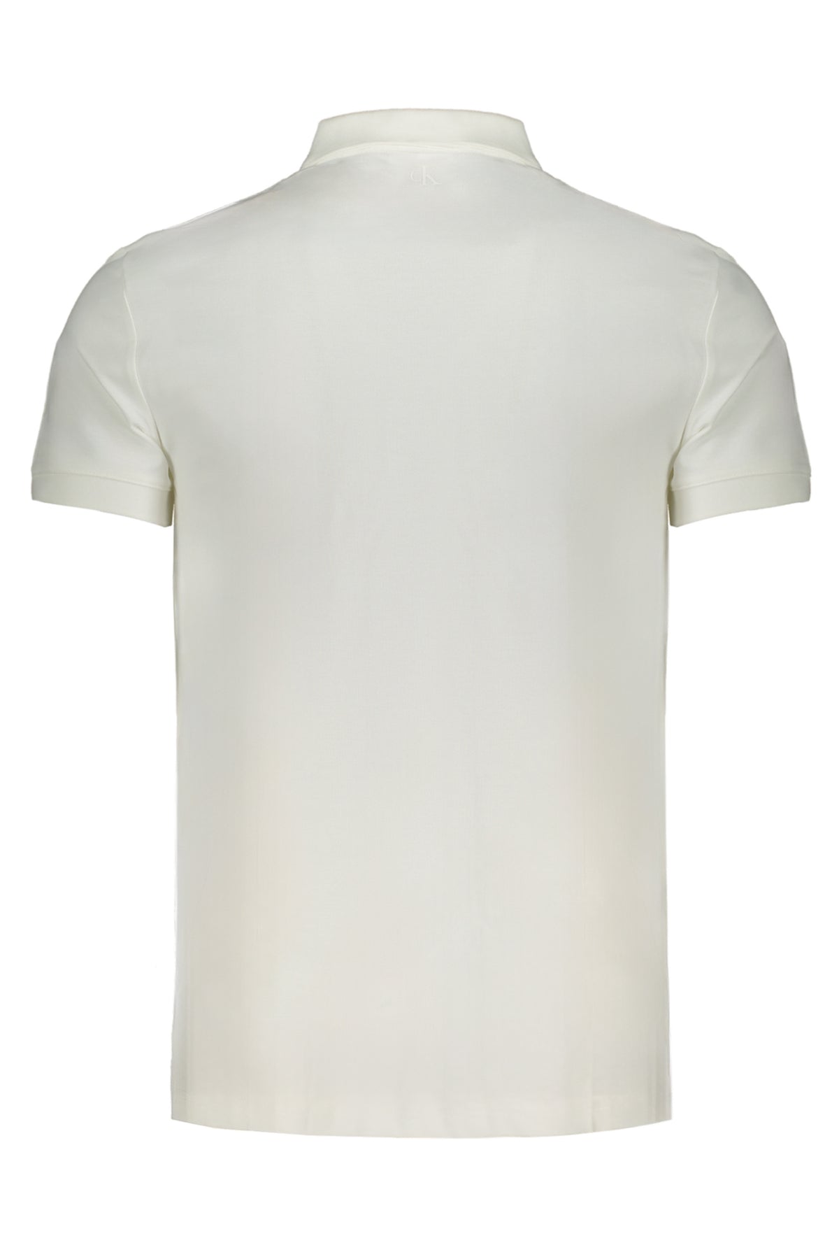 Calvin Klein Polo Maniche Corte Uomo Bianco