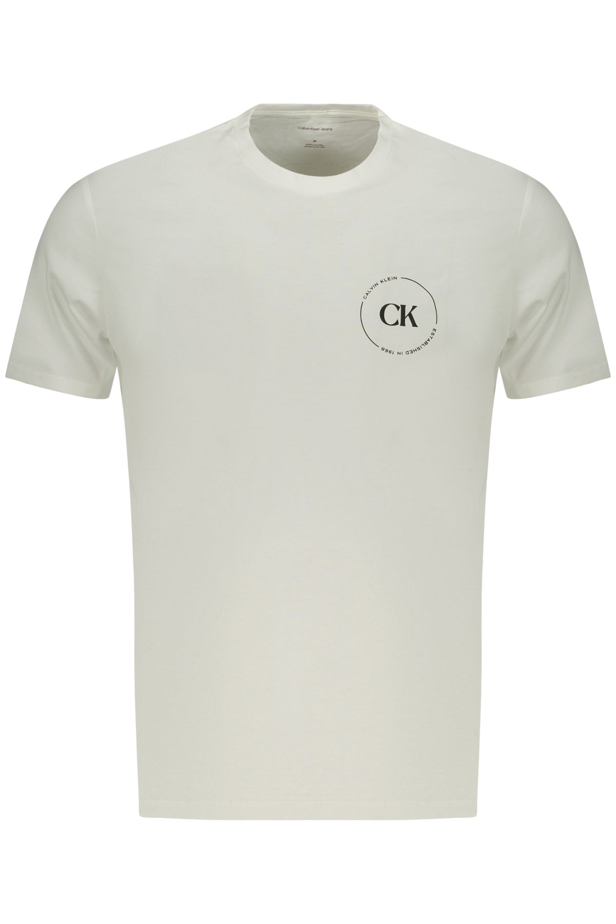 Calvin Klein T-Shirt Maniche Corte Uomo Bianco