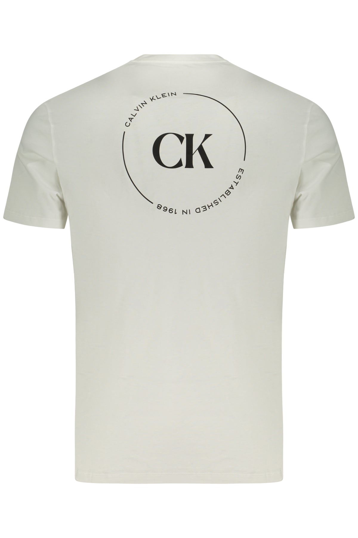Calvin Klein T-Shirt Maniche Corte Uomo Bianco