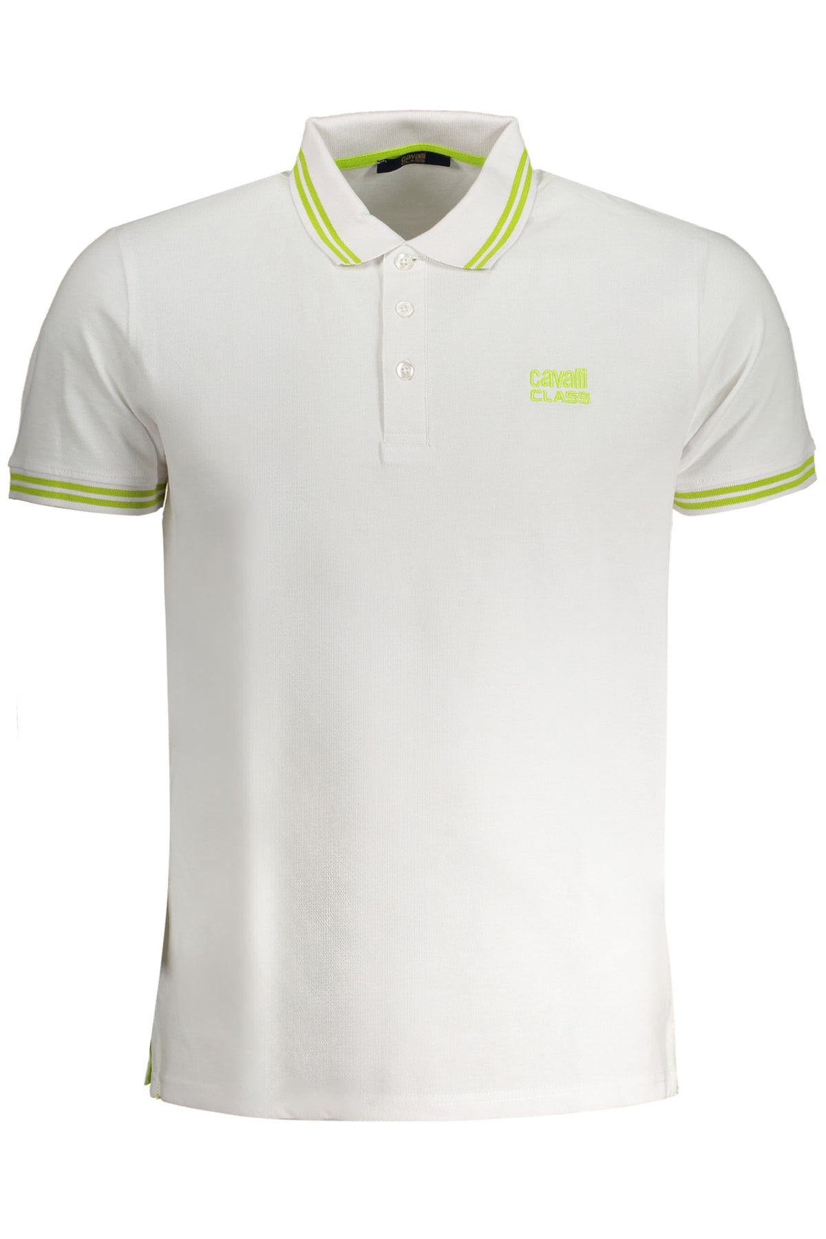 Cavalli Class Polo Maniche Corte Uomo Bianco