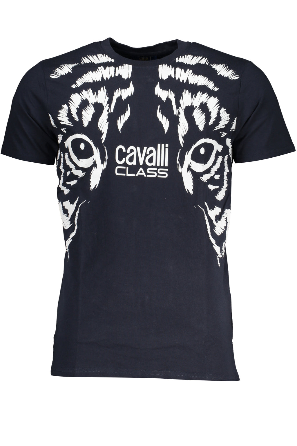 Cavalli Class T-Shirt Maniche Corte Uomo Blu