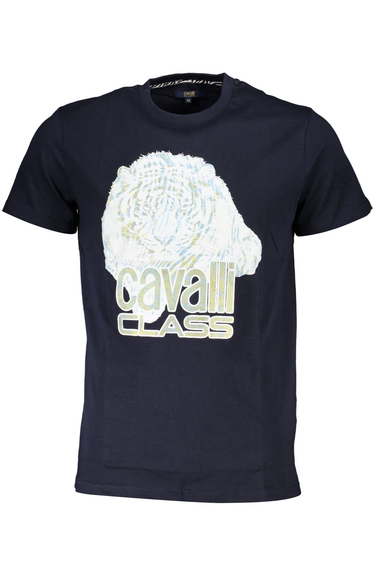 Cavalli Class T-Shirt Maniche Corte Uomo Blu