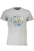 Cavalli Class T-Shirt Maniche Corte Uomo Grigio