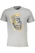 Cavalli Class T-Shirt Maniche Corte Uomo Grigio