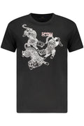 Cavalli Class T-Shirt Maniche Corte Uomo Nero