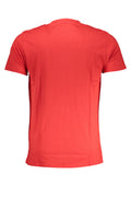 Cavalli Class T-Shirt Maniche Corte Uomo Rosso