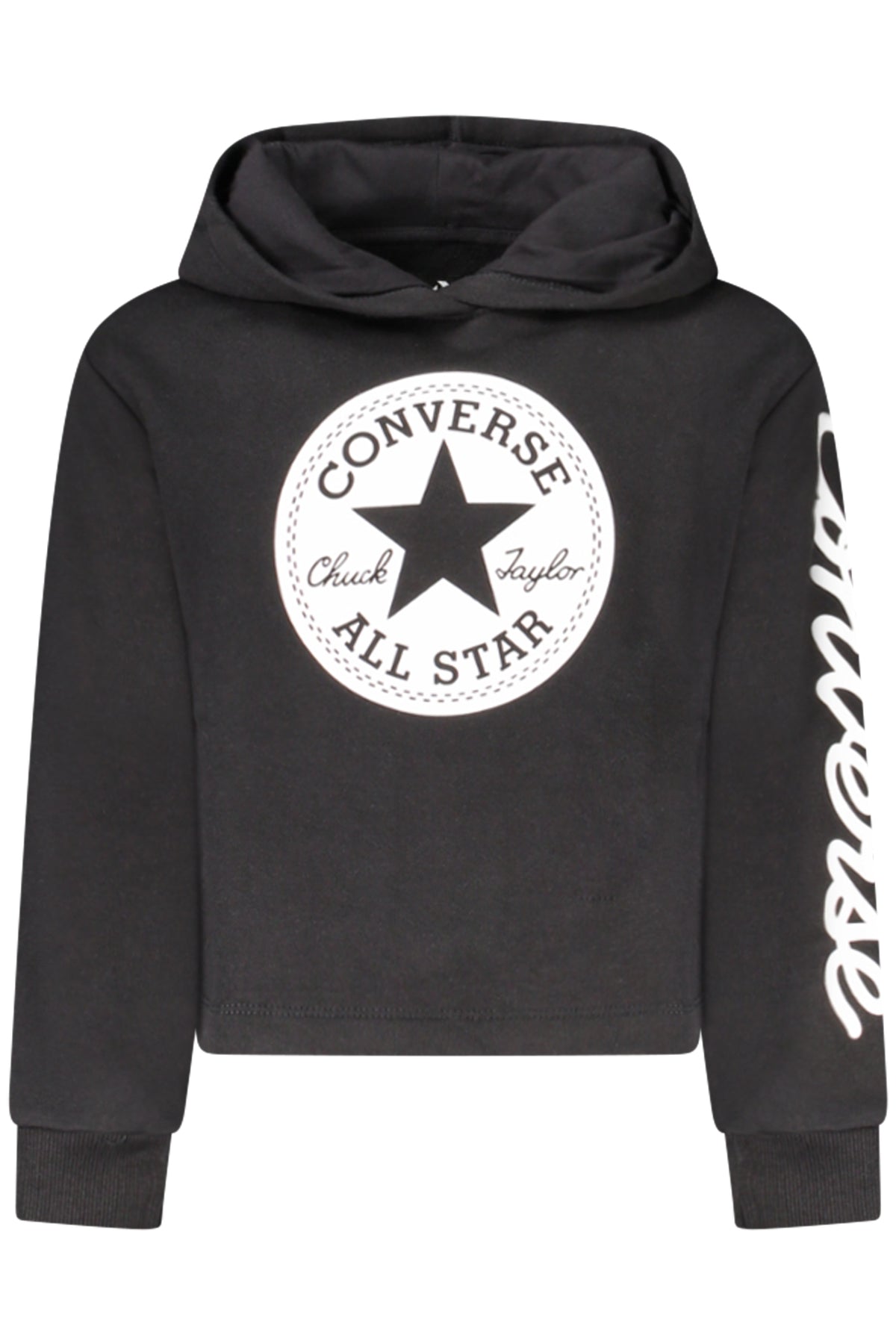 Converse Felpa Senza Zip Bambina Nero