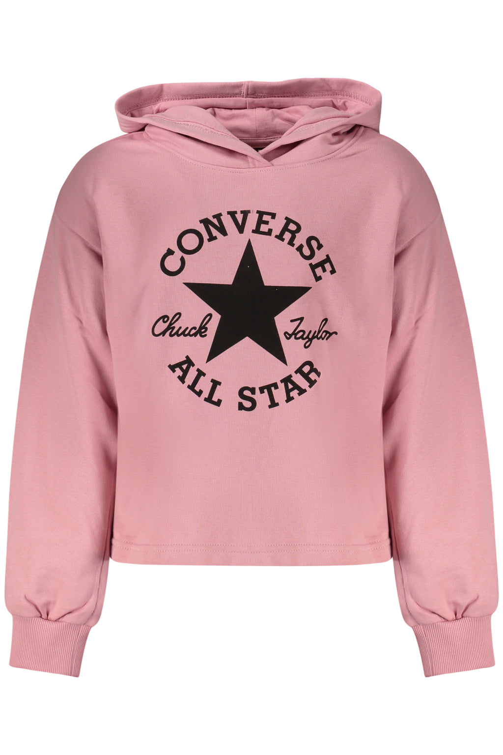 Converse Felpa Senza Zip Bambina Rosa