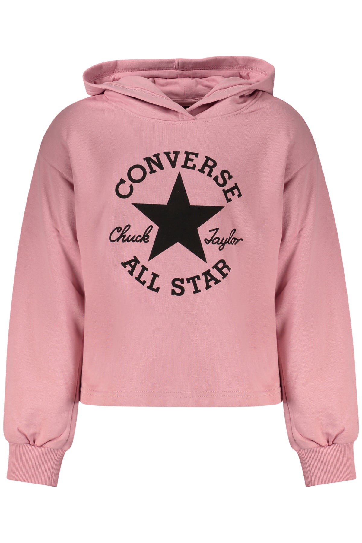 Converse Felpa Senza Zip Bambina Rosa
