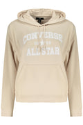 Converse Felpa Senza Zip Donna Beige
