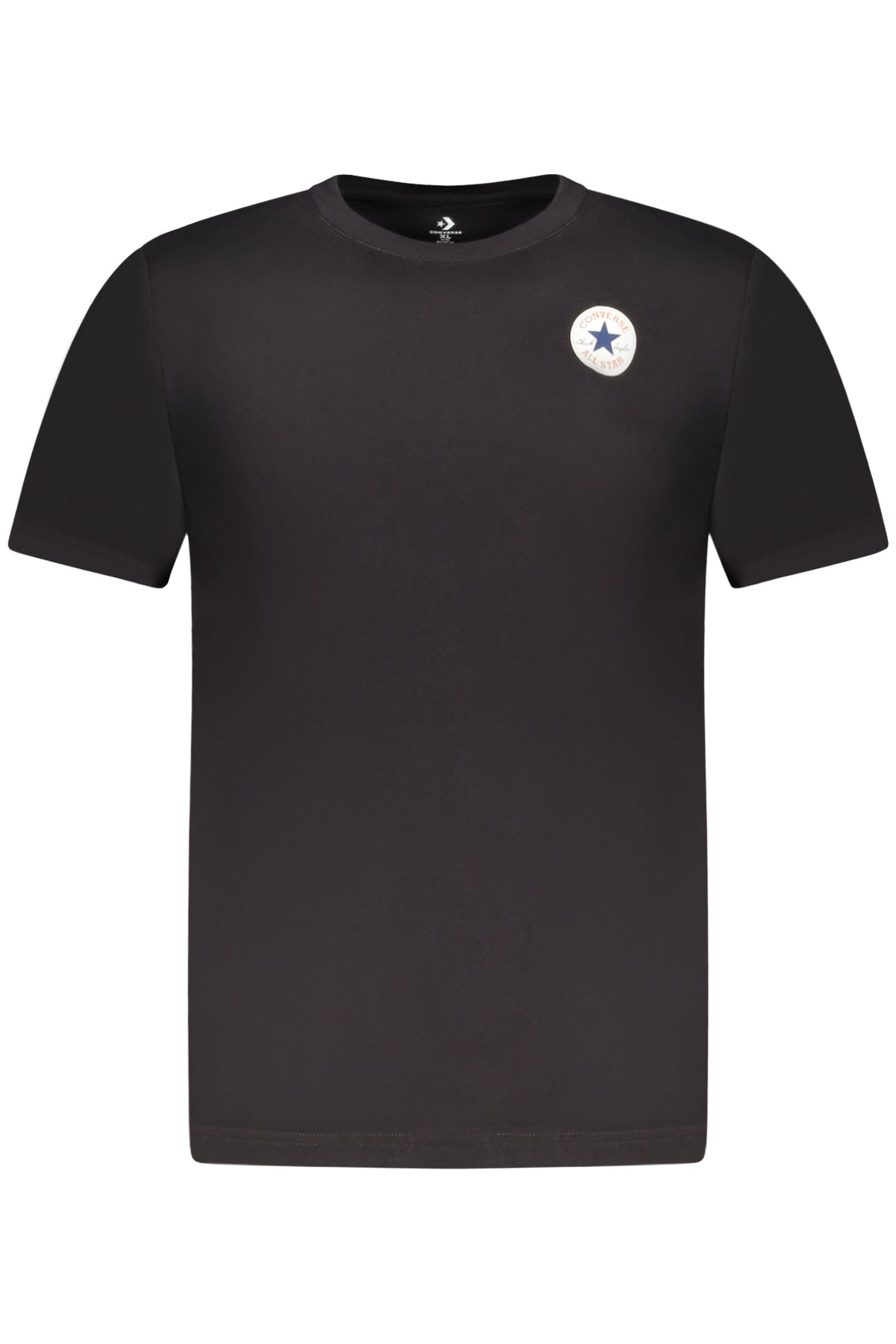 Converse T-Shirt Maniche Corte Bambino Nero