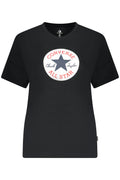 Converse T-Shirt Maniche Corte Donna Nero