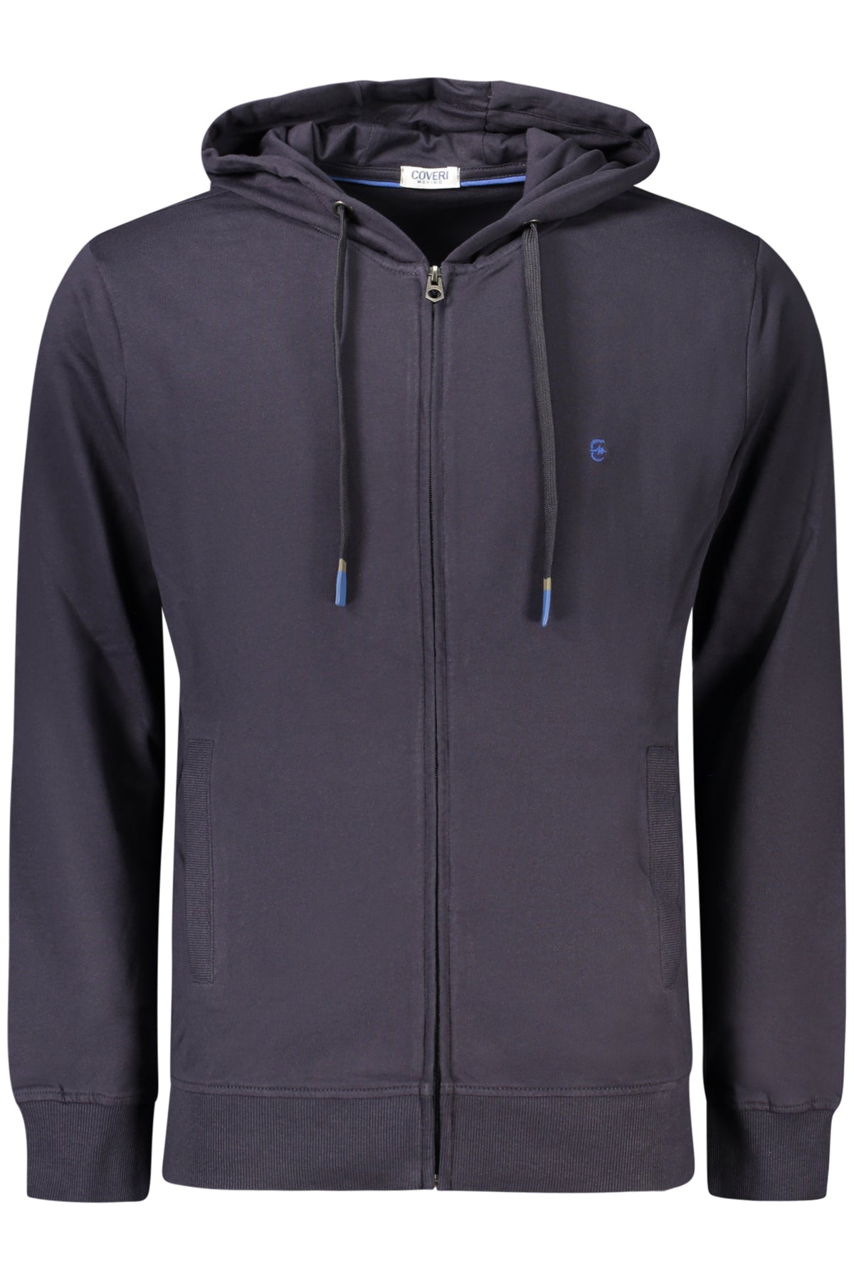 Coveri Moving Felpa Con Zip Uomo Blu