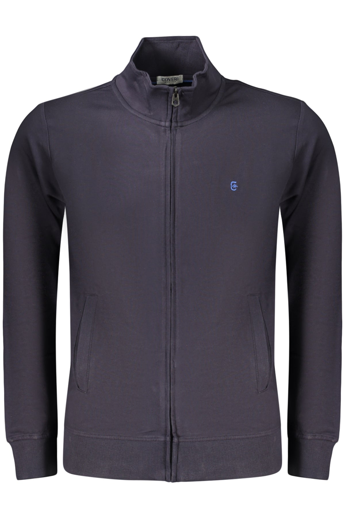 Coveri Moving Felpa Con Zip Uomo Blu